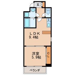 ベレーサ葵の物件間取画像